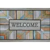 Doormats-Kirkland's Home Personalized Mr. & Mrs. Coir Doormat Tan/Black