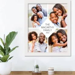 Wall Quotes & Signs-Kirkland's Home Personalized 4-Photo Frame Wall Plaque White