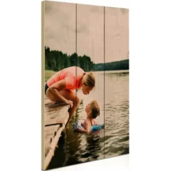 Wall Plaques-Kirkland's Home Personalized Photo Wood Wall Plaque, 11X14 In. Multi