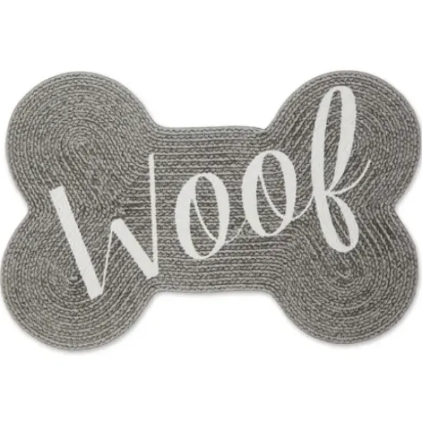 Kitchen & Floor Mats-Kirkland's Home Personalized Sage Fern Monogram Kitchen Mat White/Green