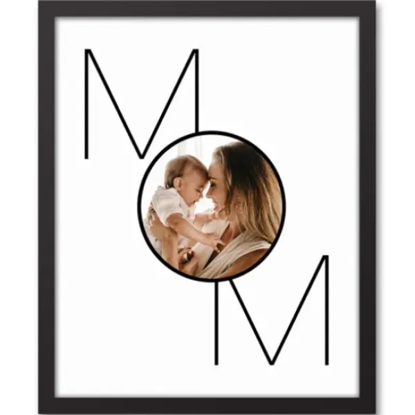 Wall Plaques-Kirkland's Home Personalized Simple Mom Photo Upload Canvas Print White