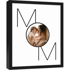 Wall Plaques-Kirkland's Home Personalized Simple Mom Photo Upload Canvas Print White