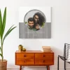 Wall Quotes & Signs-Kirkland's Home Personalized Two Tone Charcoal Plank Wall Plaque Gray/White
