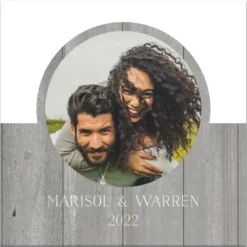 Wall Quotes & Signs-Kirkland's Home Personalized Two Tone Charcoal Plank Wall Plaque Gray/White