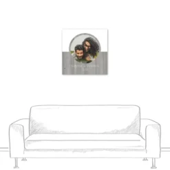 Wall Quotes & Signs-Kirkland's Home Personalized Two Tone Charcoal Plank Wall Plaque Gray/White