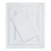 Bed Sheets-Kirkland's Home Pima Cotton Sateen 4-Pc. King Sheet Set White