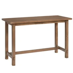 Office Furniture-Kirkland's Home Pine Distressed Wooden Desk