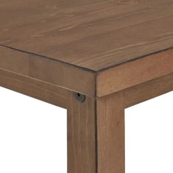 Office Furniture-Kirkland's Home Pine Distressed Wooden Desk