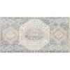 Doormats-Kirkland's Home Pink Aloe There Coir Doormat Pink/Green