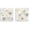 Canvas Art-Kirkland's Home Poppy Garden 2-Pc. Canvas Art Set, 30X30 In. Gray