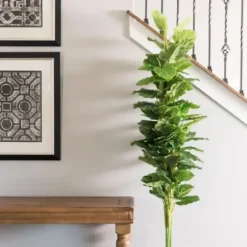 Trees & Topiaries-Kirkland's Home Potted Green Philodendron Tree