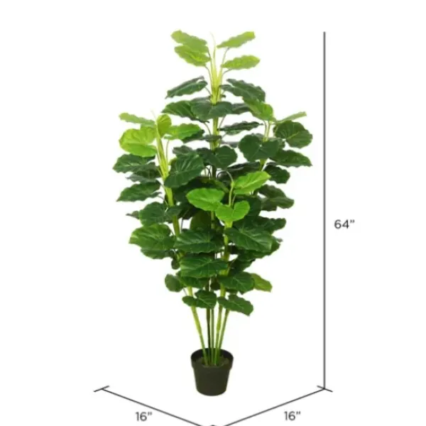 Trees & Topiaries-Kirkland's Home Potted Green Philodendron Tree