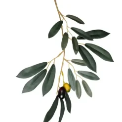 Trees & Topiaries-Kirkland's Home Potted Olive Branch Tree, 6 Ft.