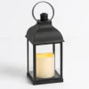Lanterns-Kirkland's Home Pre-Lit Matte Ring Led Lantern Black