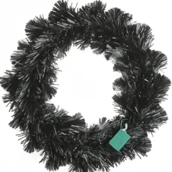 Wreaths-Kirkland's Home Pre-Lit Purple Fiber Optics Halloween Wreaths Purple/Orange/Black