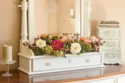 Arrangements & Greenery-Kirkland's Home Pretty Peony Garden Mix Arrangement Pink/Green/Orange/Purple