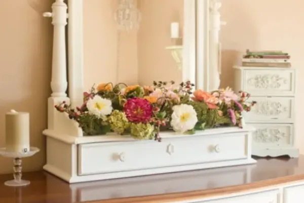 Arrangements & Greenery-Kirkland's Home Pretty Peony Garden Mix Arrangement Pink/Green/Orange/Purple