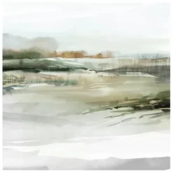 Canvas Art-Kirkland's Home Prologue Ii Giclee Canvas Art Print Green/White