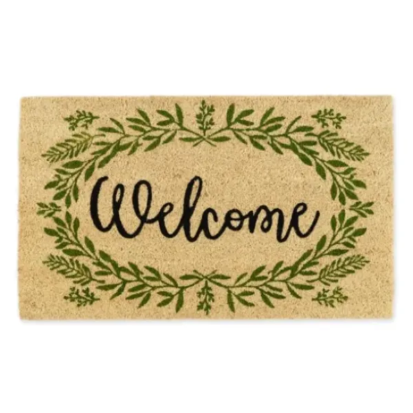 Doormats-Kirkland's Home Pumpkin Spice Hello Doormat Orange