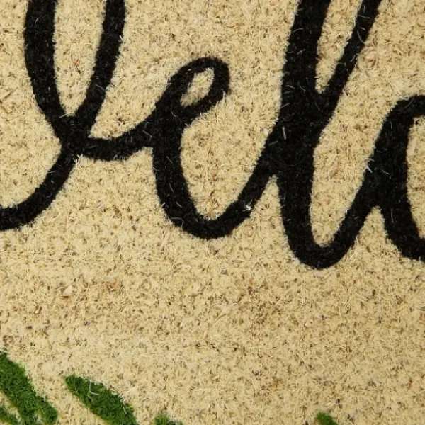 Doormats-Kirkland's Home Pumpkin Spice Hello Doormat Orange