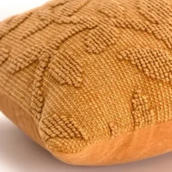 Pillows-Kirkland's Home Pumpkin Stonewash Botanical Pillow Orange