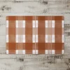 Kitchen & Floor Mats-Kirkland's Home Pumpkins On Plaid Floor Mat Orange/Gray
