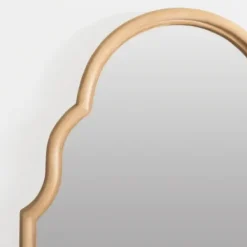 Framed Mirrors-Kirkland's Home Quatrefoil Arch Wood Framed Mirror