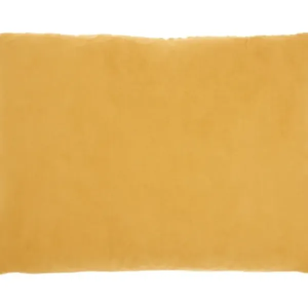 Pillows-Kirkland's Home Quilted Chevron Lumbar Pillow Yellow