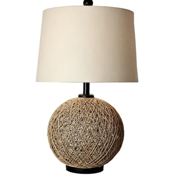 Table Lamps-Kirkland's Home Rat Ball Table Lamp Tan