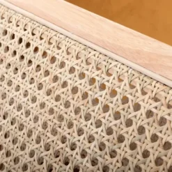 Accent Chairs-Kirkland's Home Rattan Accent Chair Yellow