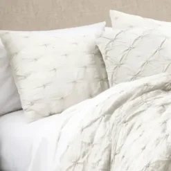 Comforters-Kirkland's Home Ravello 5-Pc. Full/Queen Comforter Set White