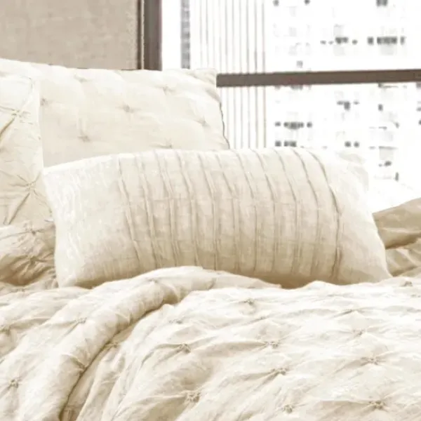 Comforters-Kirkland's Home Ravello 5-Pc. King Comforter Set Ivory