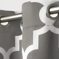 Curtains & Drapes-Kirkland's Home Ravello Pintuck Curtain Panel, 84 In. Gray