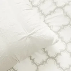 Comforters-Kirkland's Home Ravello Tuck 7-Pc. King Comforter Set White