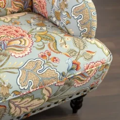 Accent Chairs-Kirkland's Home Rebecca Tufted Accent Chair Green