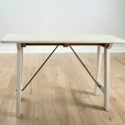 Console Tables-Kirkland's Home Reclaimed Wood Valetta Console Table Ivory