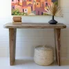 Console Tables-Kirkland's Home Recycled Wood Console Table Brown