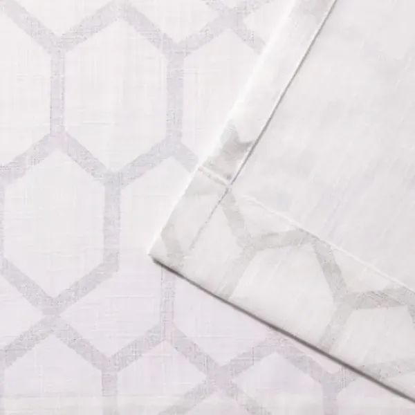 Curtains & Drapes-Kirkland's Home Red And White Farmhouse Stripe Valance White/Red