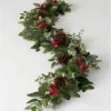 Arrangements & Greenery-Kirkland's Home Red Berry And Pine Christmas Garland, 72 In. Green/Red