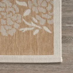 Outdoor Rugs-Kirkland's Home Red Bright Floral Burst Outdoor Area Rug, 7X10 Red/Orange/Blue