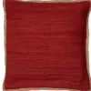 Pillows-Kirkland's Home Red Cardinal Riley Pillow Red/Tan