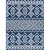 Outdoor Rugs-Kirkland's Home Red Floral Burst Outdoor Area Rug, 5X7 Red/Orange/Green