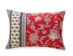 Comforters-Kirkland's Home Red Navy Marbella King 5-Pc. Comforter Set Red/Blue