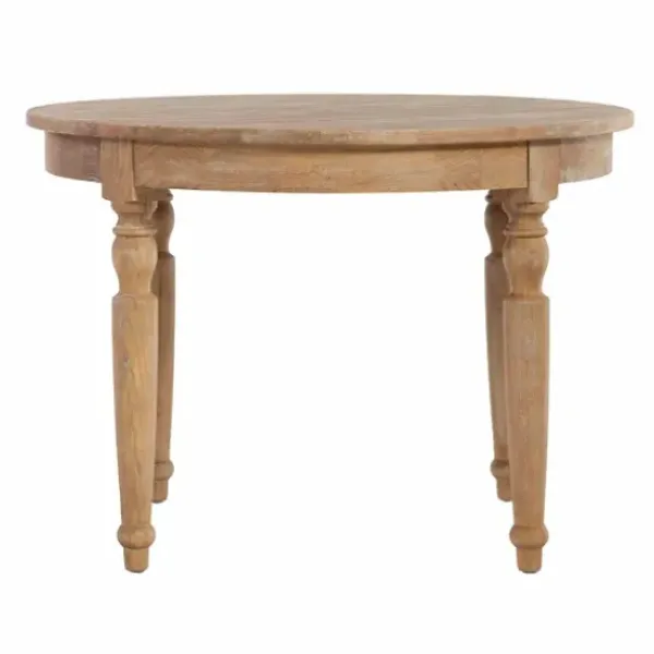 Dining Tables-Kirkland's Home Reese Round Natural Dining Table