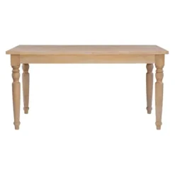 Dining Tables-Kirkland's Home Reese Turned Leg Dining Table