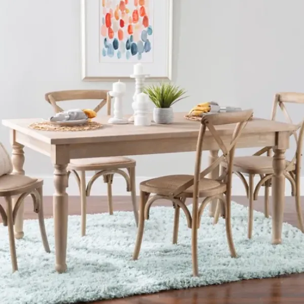 Dining Tables-Kirkland's Home Reese Turned Leg Dining Table