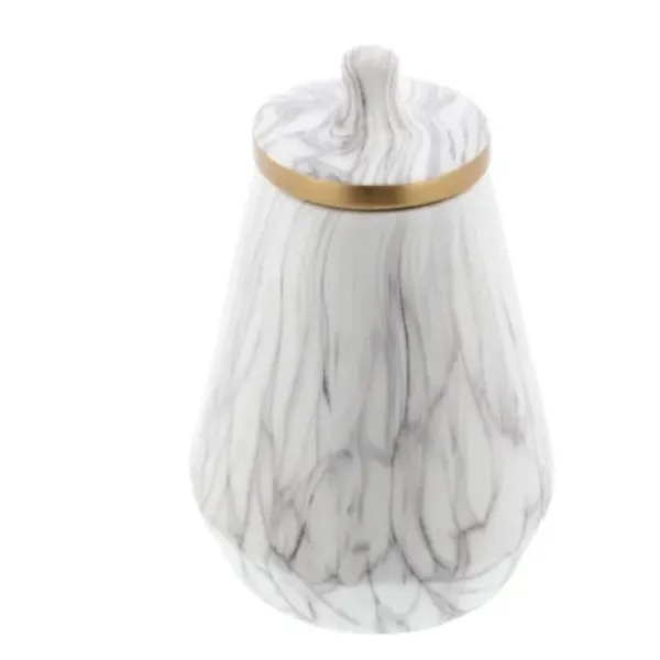 Decorative Bowls & Jars-Kirkland's Home Resin Feather Bowl White