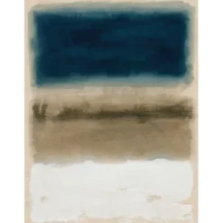 Canvas Art-Kirkland's Home Resplendent Giclee Canvas Art Print Blue/Brown/White