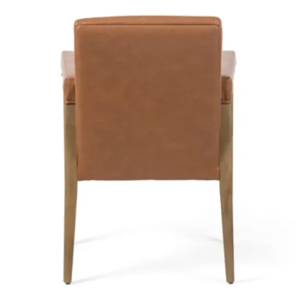 Dining Chairs-Kirkland's Home Reuben Sierra Butterscotch Dining Chair Brown