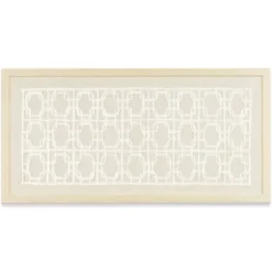 Wall Plaques-Kirkland's Home Reyka Shadowbox Framed Wall Plaque Tan/White